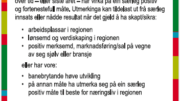 Lenkje til artikkel: Setesdalsprisen 2026 - har du aktuelle kandidatar å fremje?
