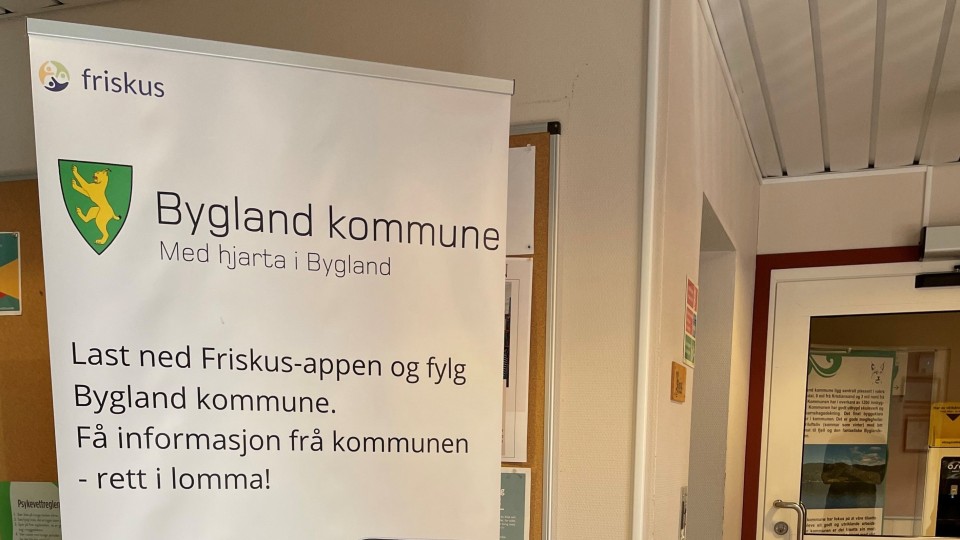 Lenkje til artikkel: Friskus Bygland - Få nyheiter frå kommunen rett i lomma
